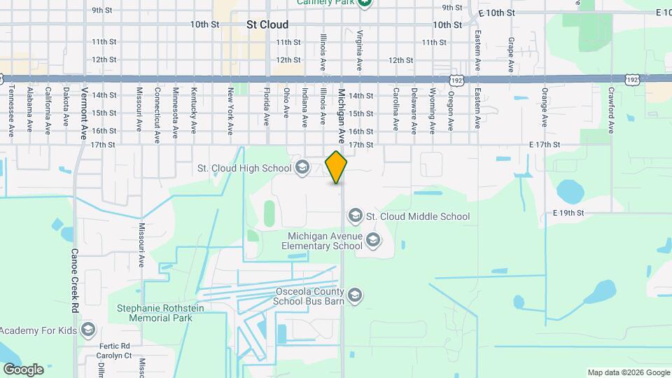 698 Michigan Ct Map and Location Details