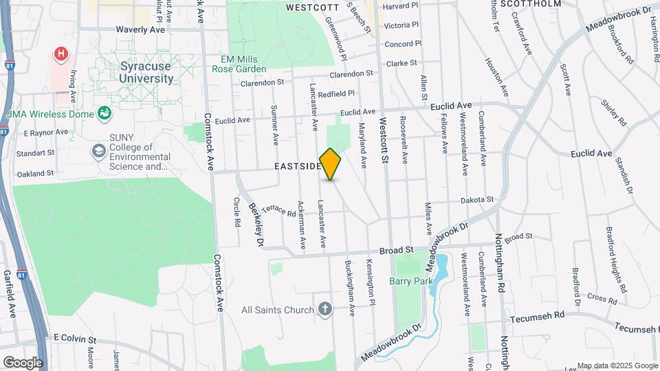 104 Buckingham Ave Map and Location Details