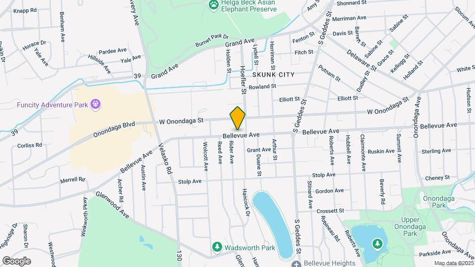 1518 Bellevue Ave Map and Location Details
