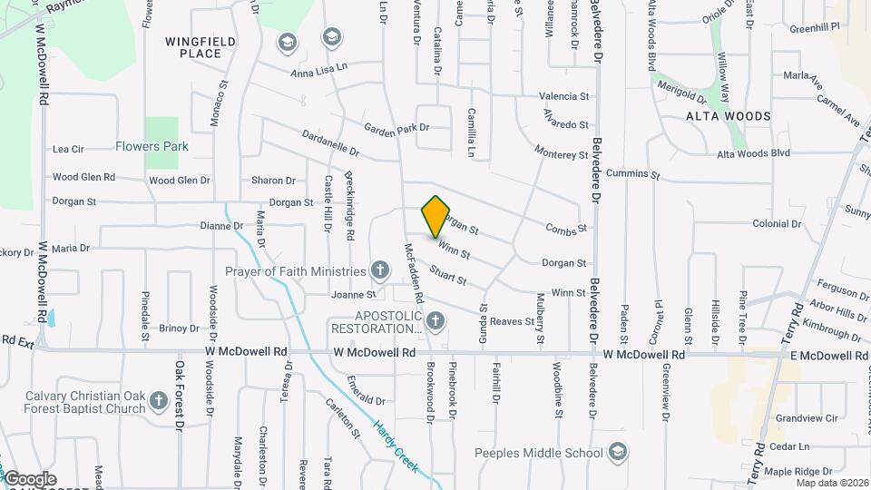 979 Winn St Map and Location Details