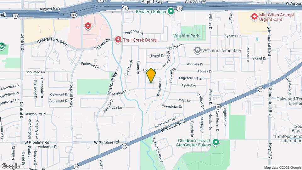 612 Mesa Dr Map and Location Details