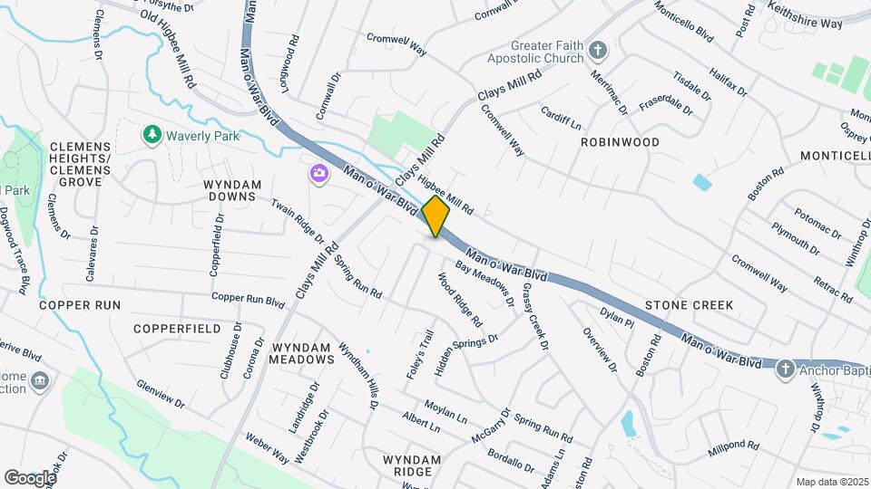 3804 Pinecrest Way Map and Location Details