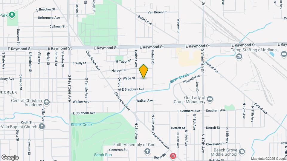 3135 Wade St Map and Location Details
