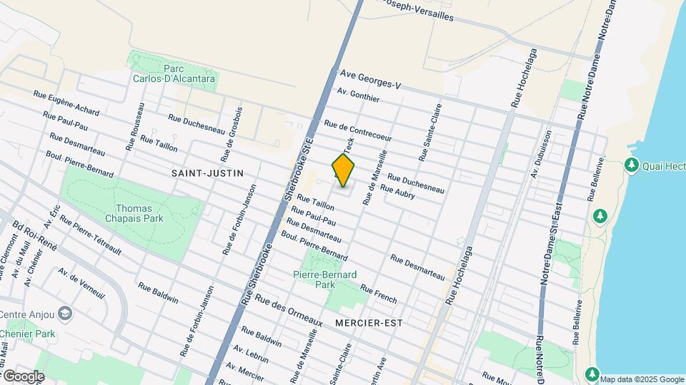 3115 Bolduc St Map and Location Details