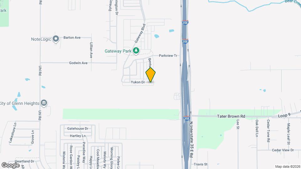 1246 Yukon Dr Map and Location Details