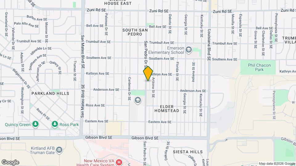 920 San Pedro Dr SE Mapa y Detalles de la Ubicación