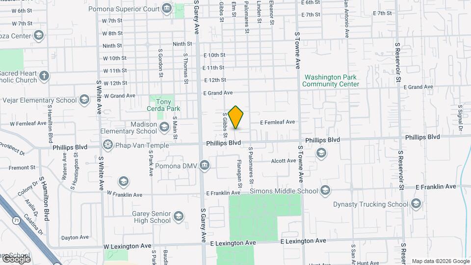 375 E Phillips Blvd Mapa y Detalles de la Ubicación