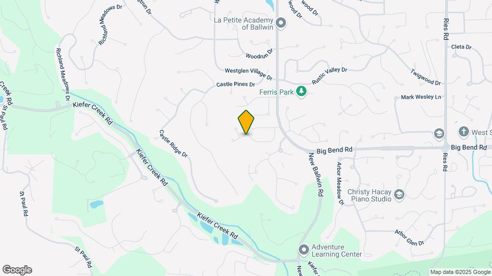 754 Whispering Forest Dr Map and Location Details