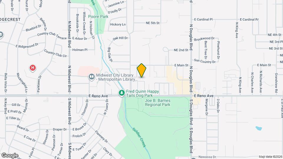 2703 Del Casa Cir Map and Location Details