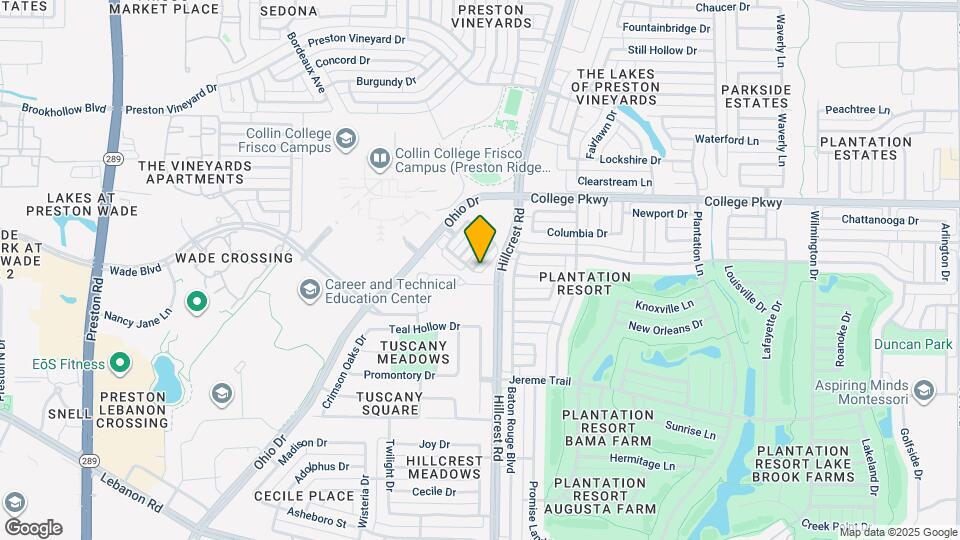 6110 Rainbow Valley Pl Map and Location Details