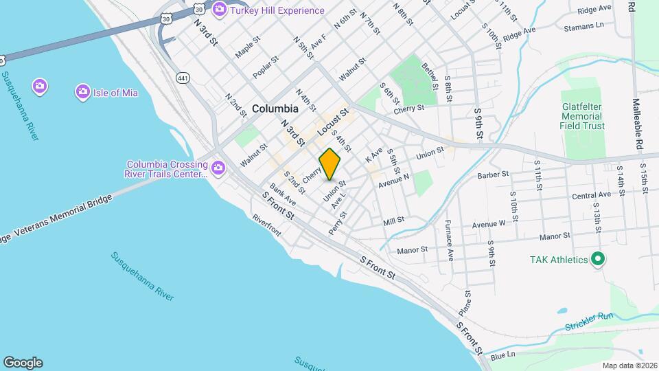 233 Union St Map and Location Details