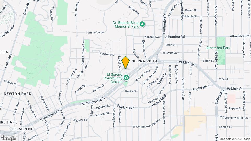 4225 Maycrest Ave Map and Location Details