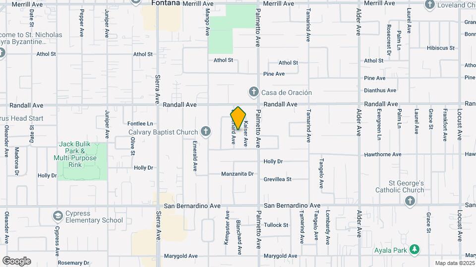 9413 Blanchard Ave Map and Location Details