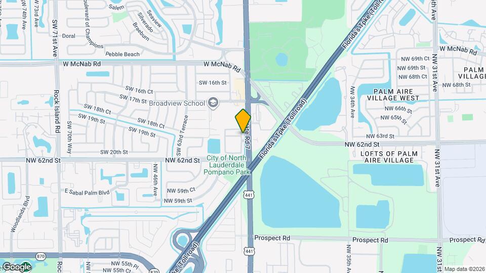 1934 SW 60th Ave Map and Location Details