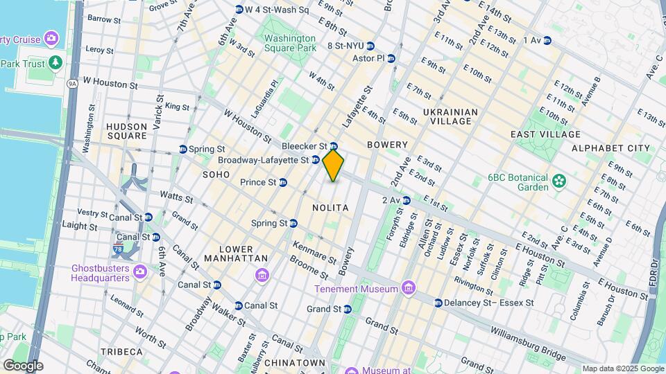 275 Mott St Mapa y Detalles de la Ubicación