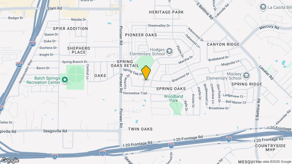 4320 Mohawk Dr Map and Location Details