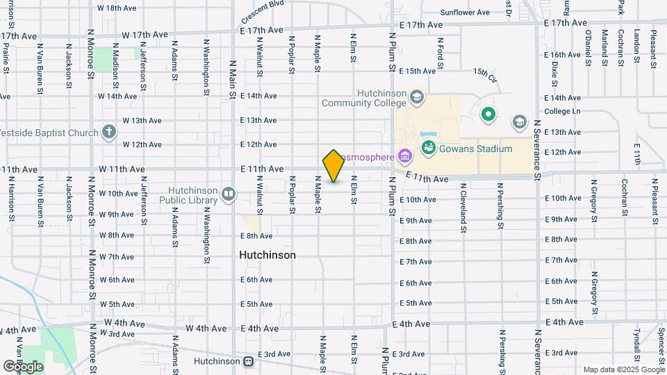 310 E 10th Ave Map and Location Details