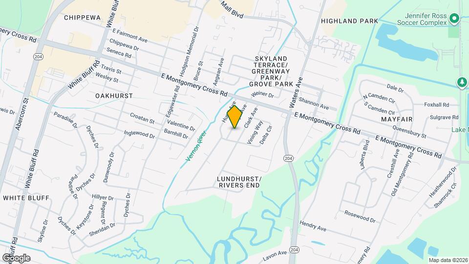 8610 Lyn Ave Map and Location Details