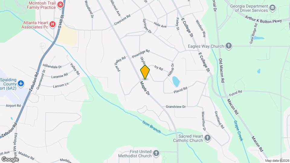 1122 Maple Dr Map and Location Details