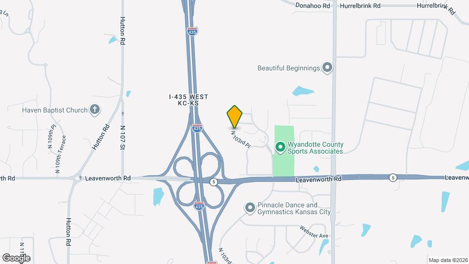 3239 N 103rd Pl Map and Location Details