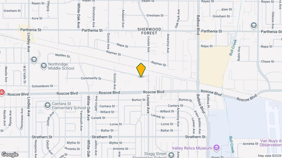 17326 Chase St Map and Location Details