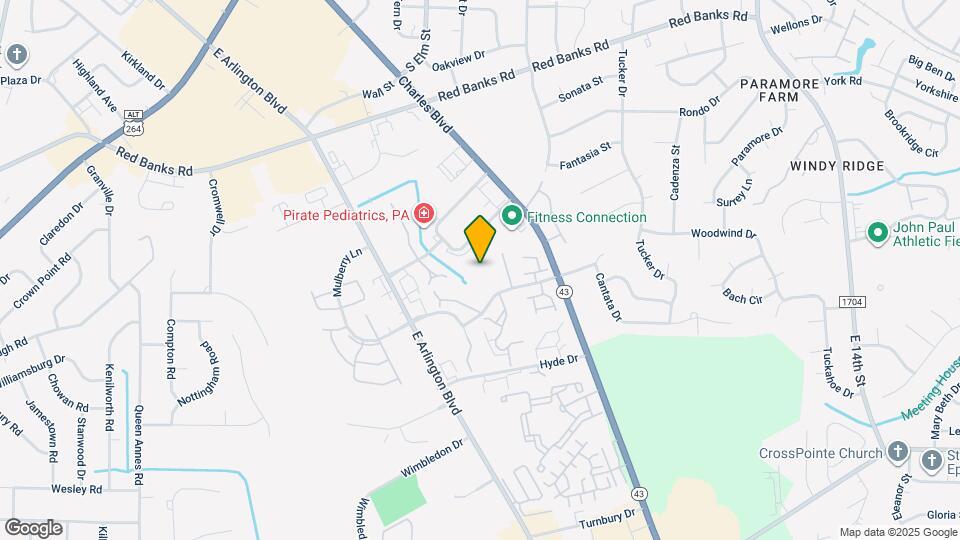 2597 Thackery Rd Map and Location Details