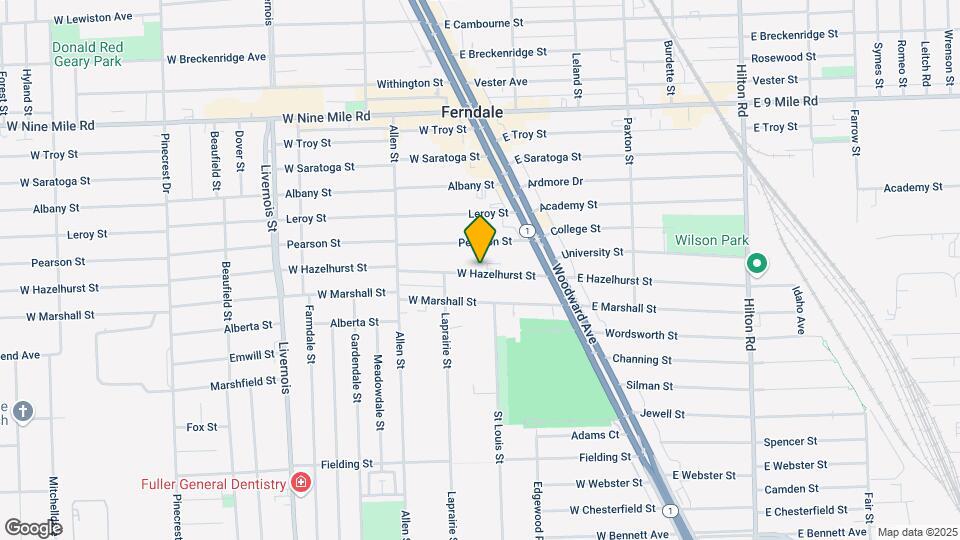 310 W Hazelhurst St Map and Location Details