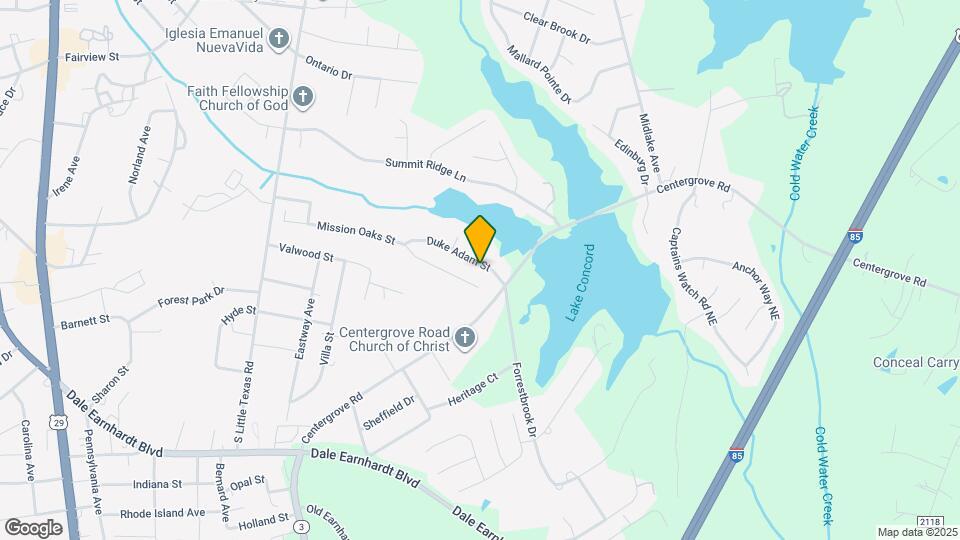 2008 Duke Adam St Map and Location Details