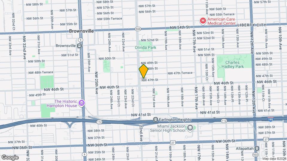 2178 NW 47th St Mapa y Detalles de la Ubicación