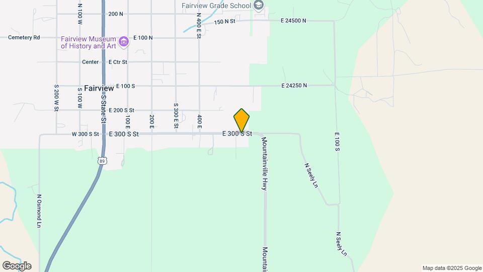 590 E 300 S St Map and Location Details
