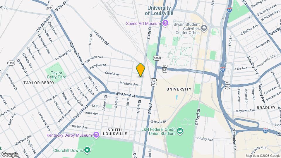 2514 S 4th St Map and Location Details