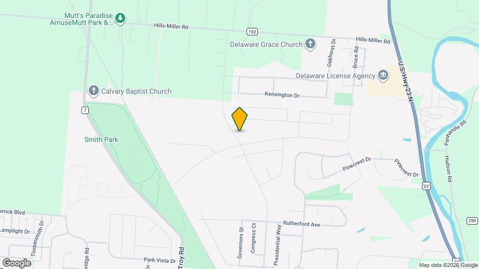 890 Heritage Blvd Map and Location Details