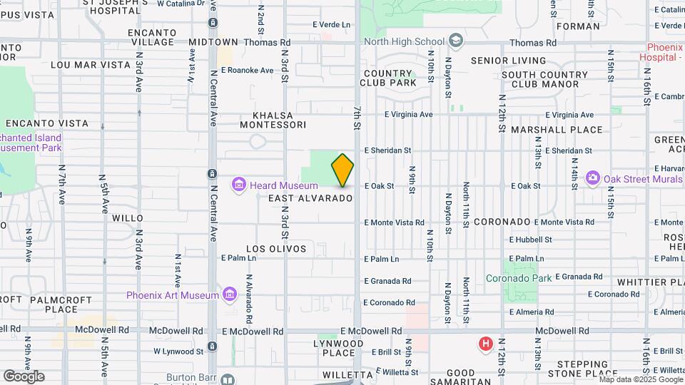 Alvarado Place Apartments Map and Location Details