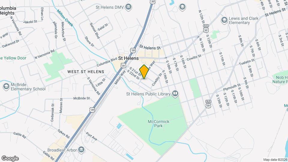 114 S 22nd St Map and Location Details