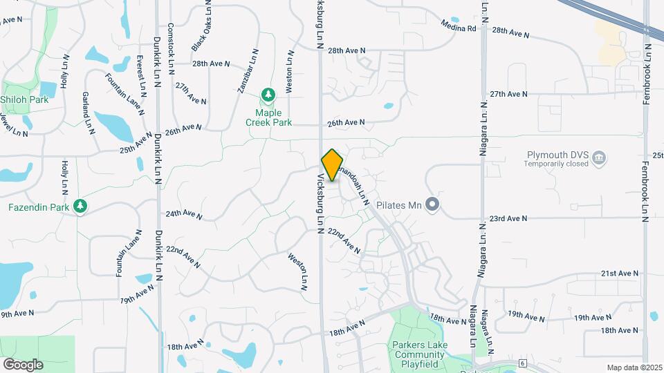 2415 Upland Ln N Map and Location Details