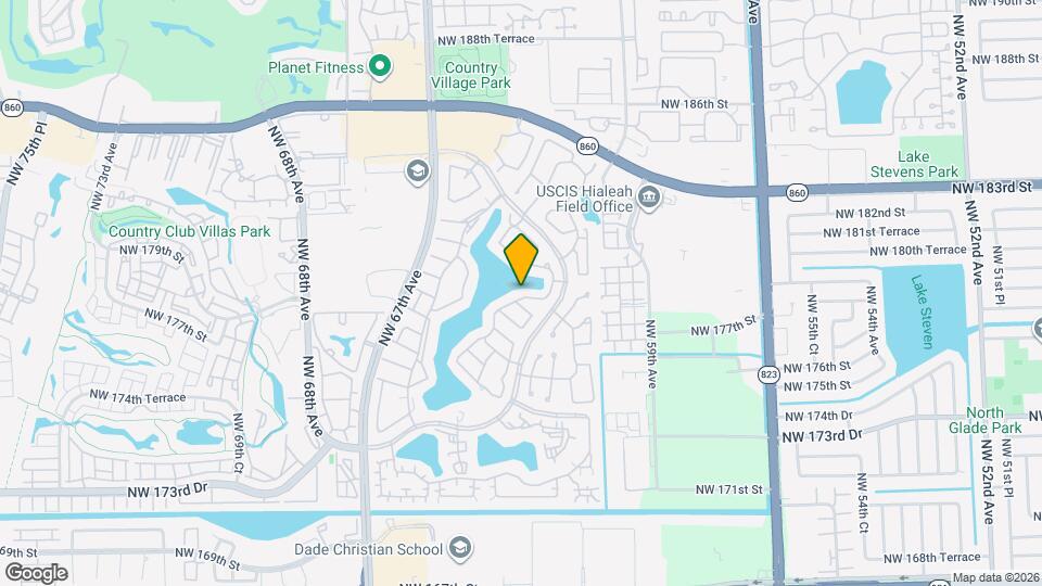 17722 NW 63rd Ct Map and Location Details