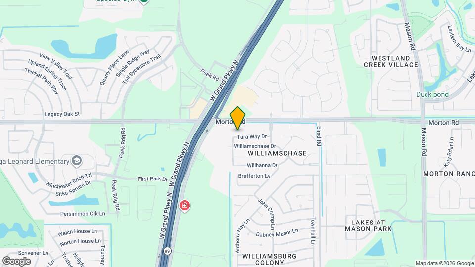 22826 Tara Way Dr Mapa y Detalles de la Ubicación