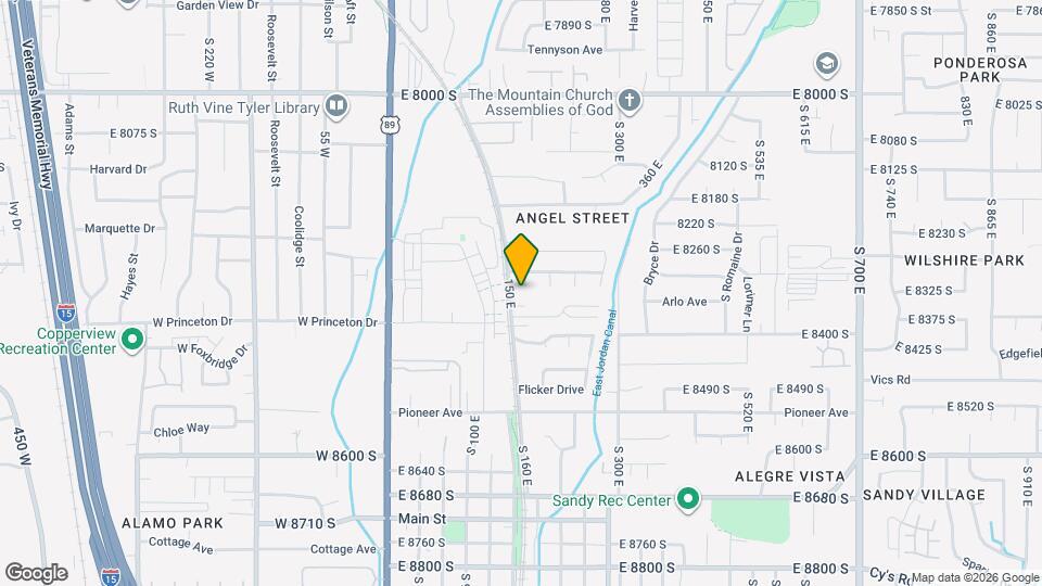 8326 S Carmen Ct Map and Location Details