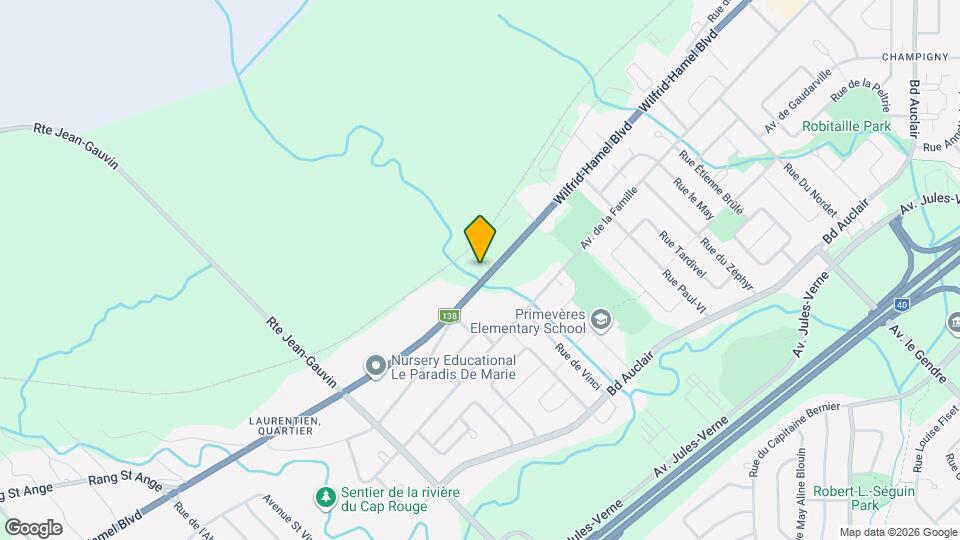 7536 Wilfrid-Hamel Boul Map and Location Details