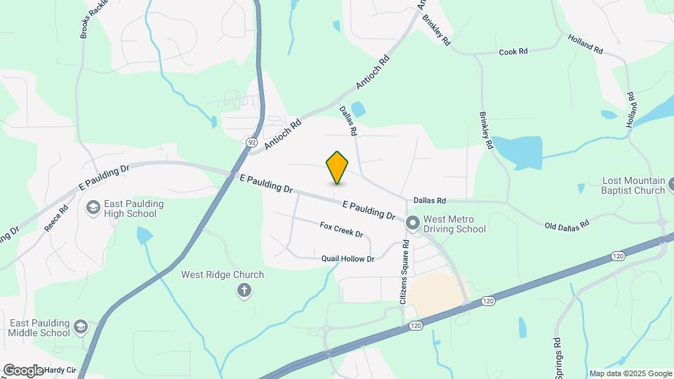 4283 E Paulding Dr Map and Location Details