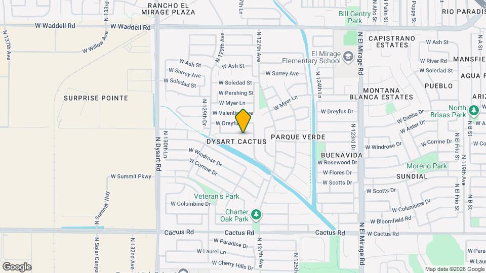 12749 W Sweetwater Ave Map and Location Details