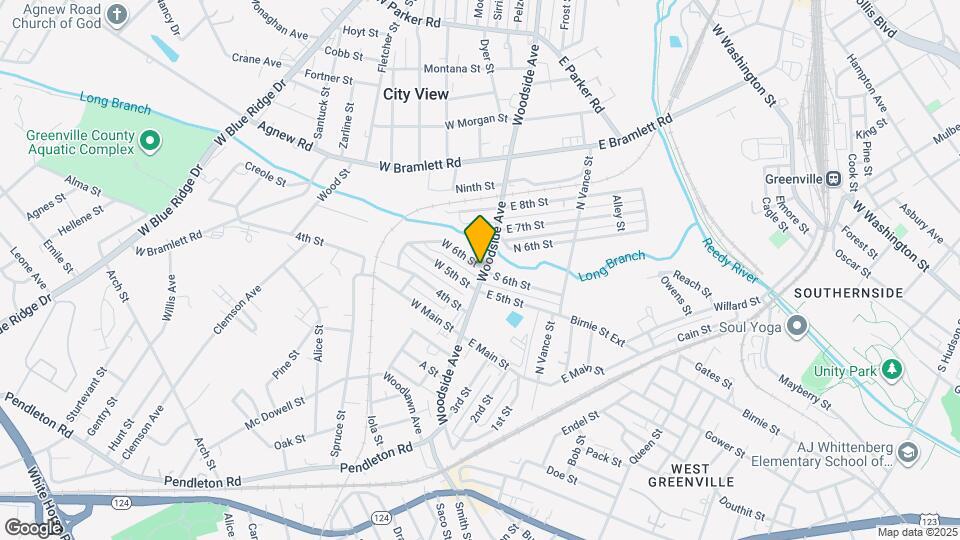 1 W 6th St Map and Location Details