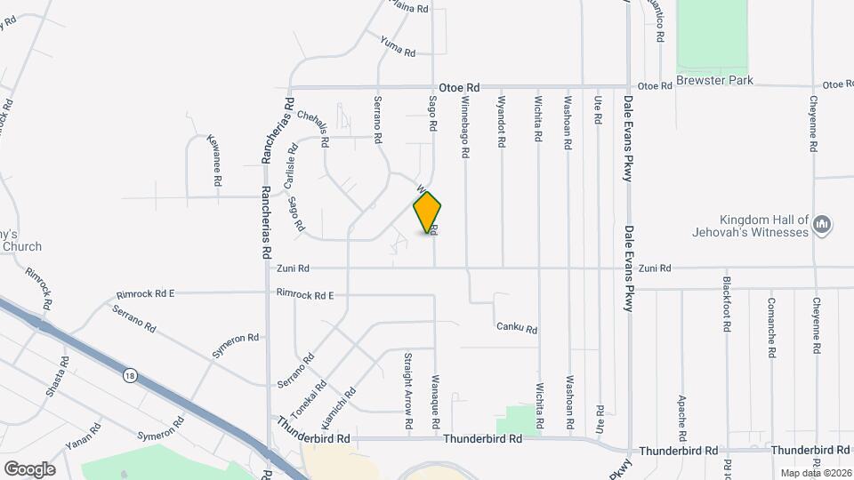 15764 Wanaque Rd Map and Location Details