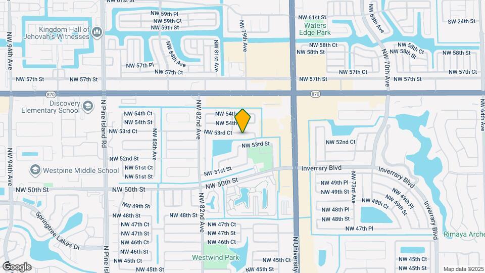 7850 NW 53rd Ct Mapa y Detalles de la Ubicación