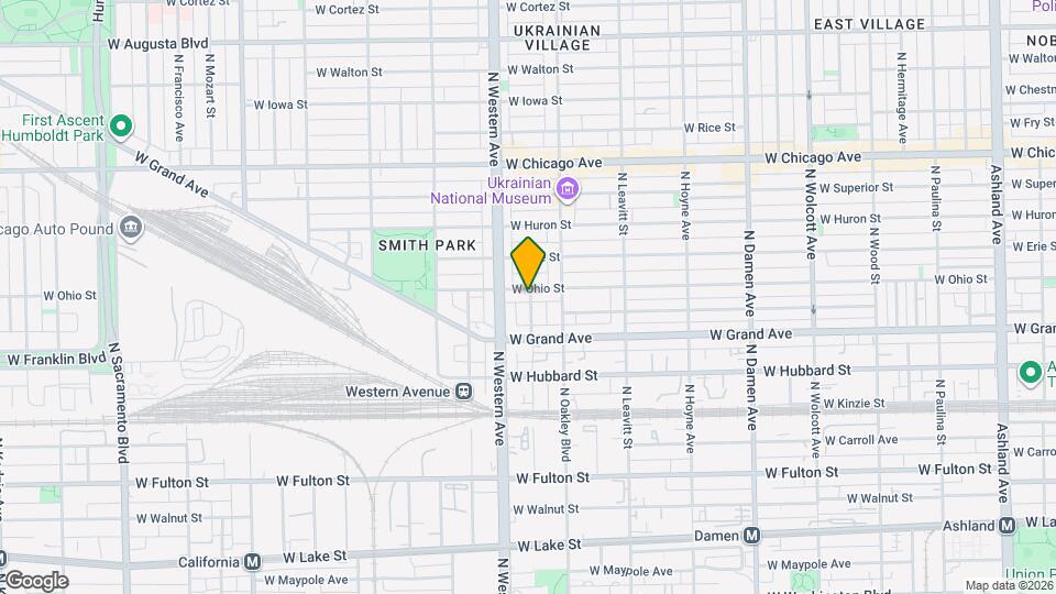 2333 W Ohio St Map and Location Details