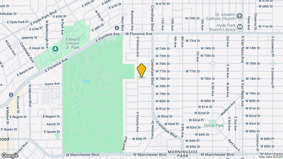 3438 W 78th St Map and Location Details