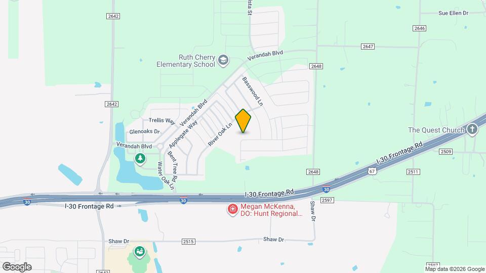 1805 Tulipwood Dr Map and Location Details