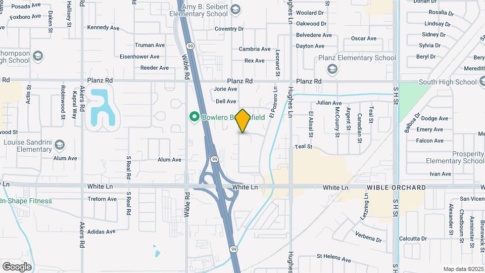 2801 El Berrendo Ave Map and Location Details