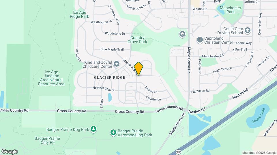 7033 Rockstream Dr Map and Location Details