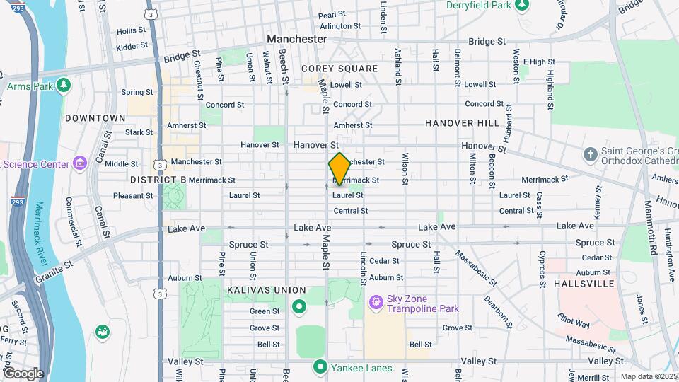 222 Laurel St Mapa y Detalles de la Ubicación